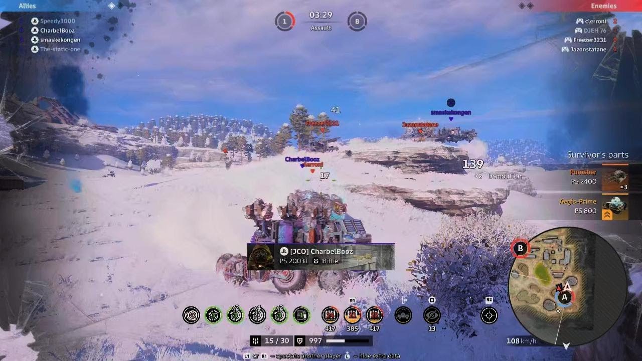 Crossout Clan War - JCO vs FKEM
