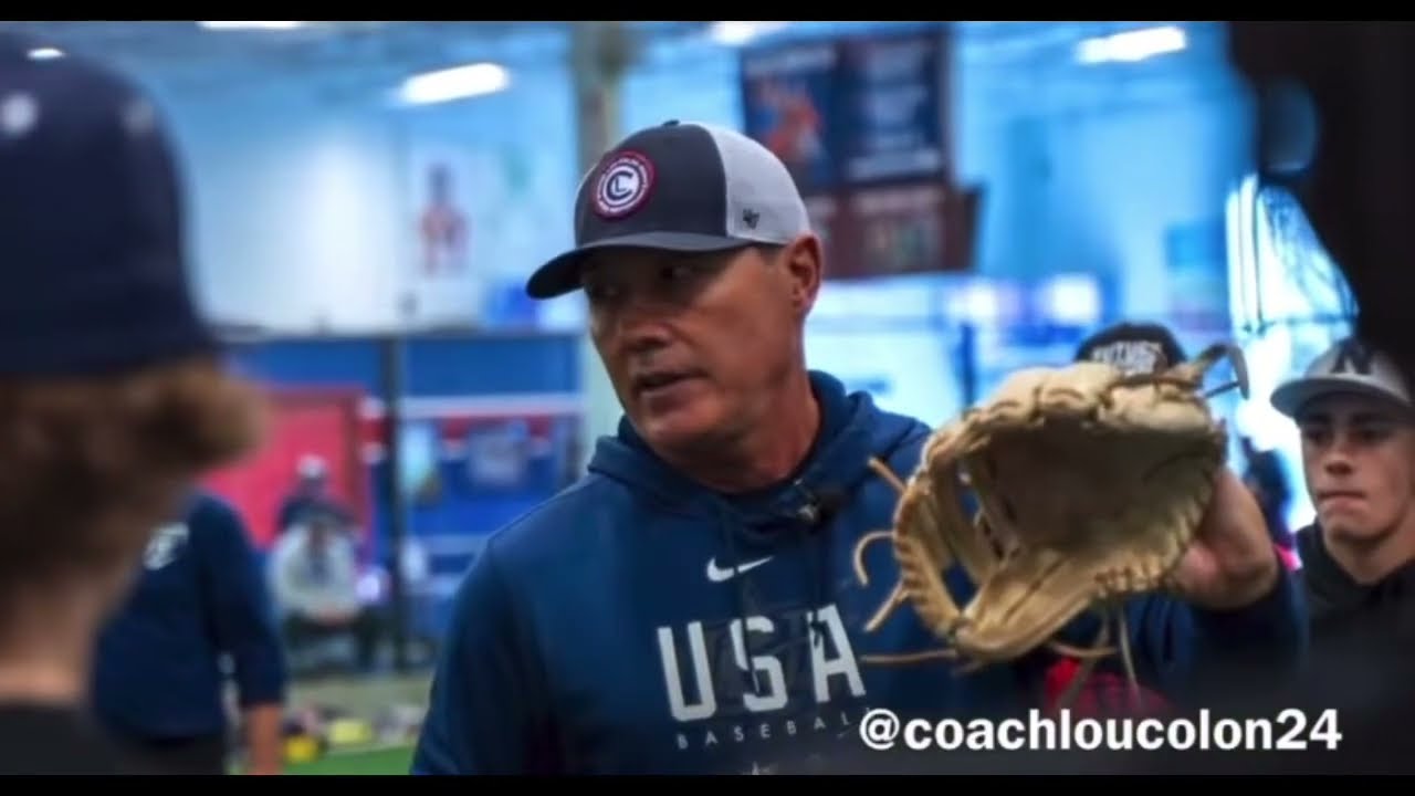 Glove Presentation Work With Coach Lou Colon