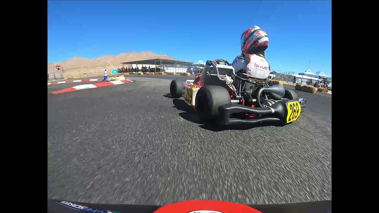 7th to 1st in 4 Laps, Pro Shifter Main Event at Willow Springs - SKUSA PKC