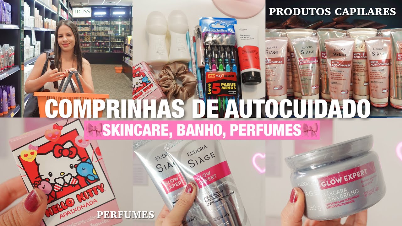 𐙚 Comprinhas de autocuidado & beleza || banho, skincare, make 