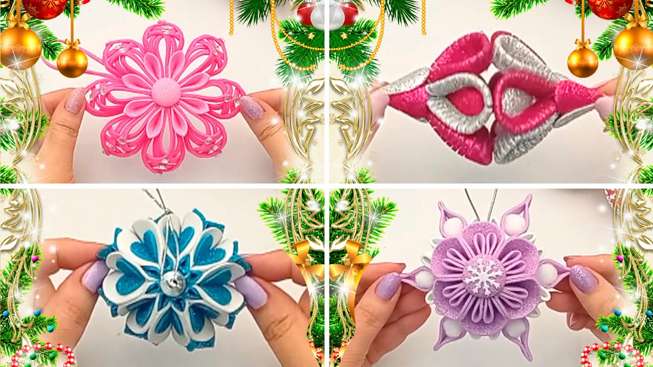 4 Christmas Tree Decorations 🎅 Christmas Craft Ideas 🎄 DIY Christmas Decorations 2023