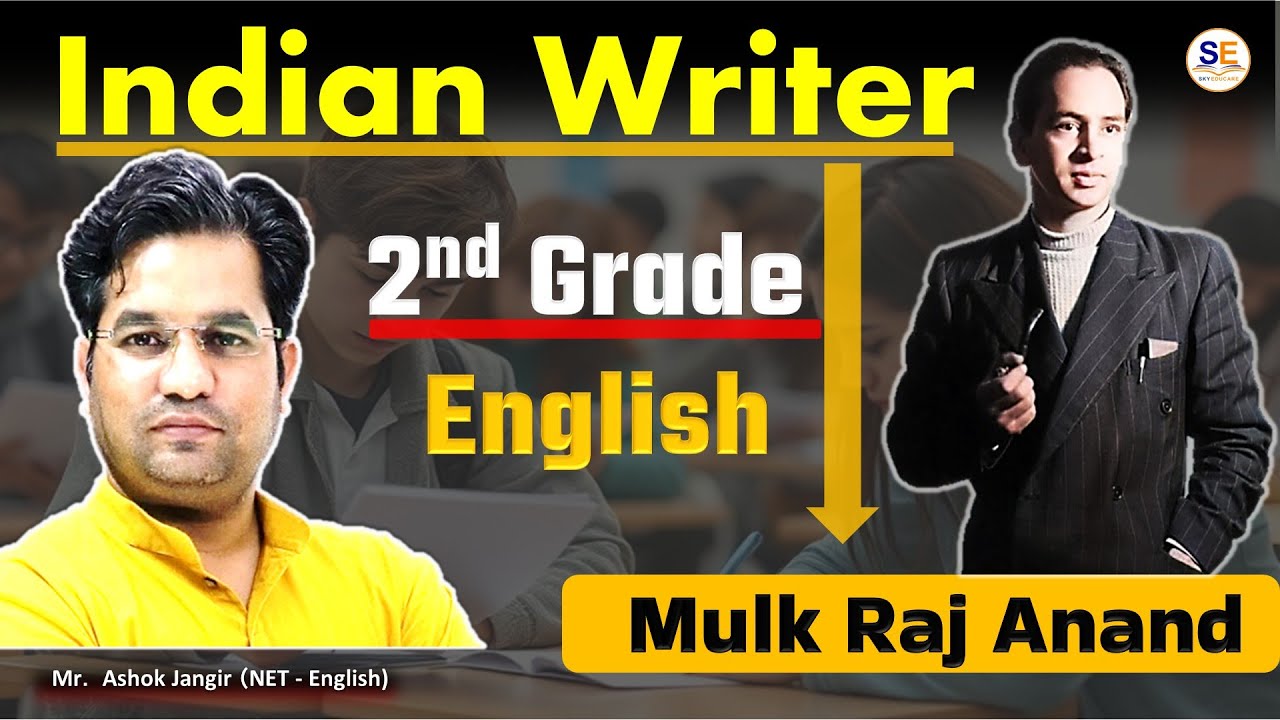 Mulk Raj Anand | Indian Writer | RPSC 2nd Grade English Literature, MULK RAJ ANANS, Ashok Jangir Sir