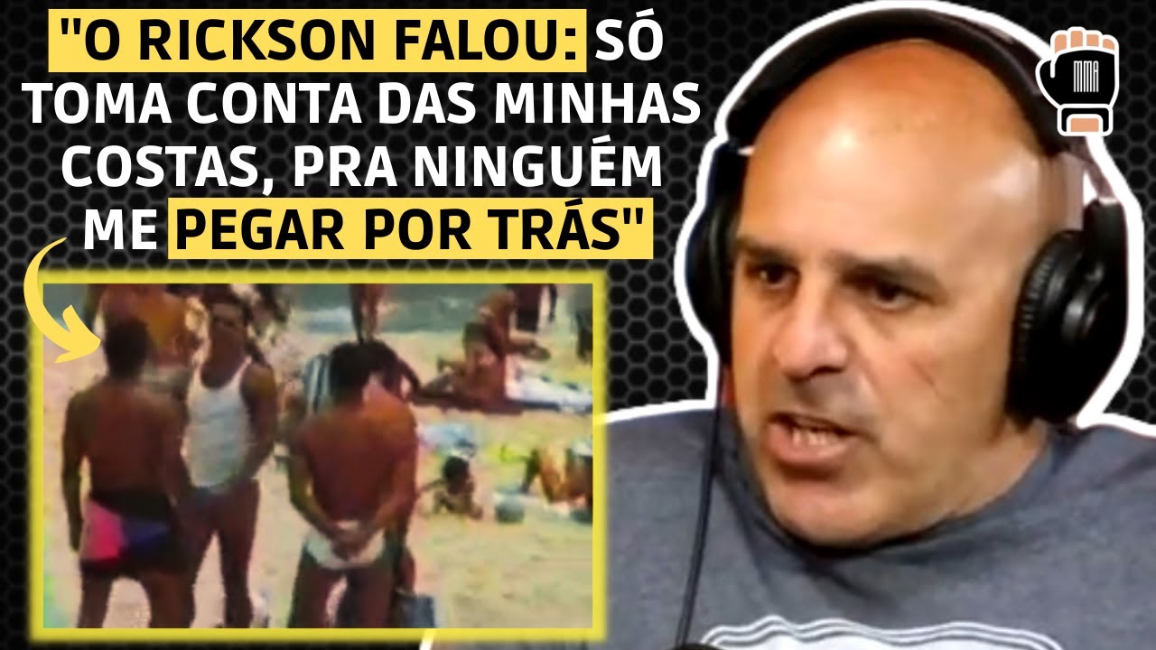 RICKSON GRACIE Vs HUGO DUARTE NA PRAIA DO PEPÊ | ROBERTO 