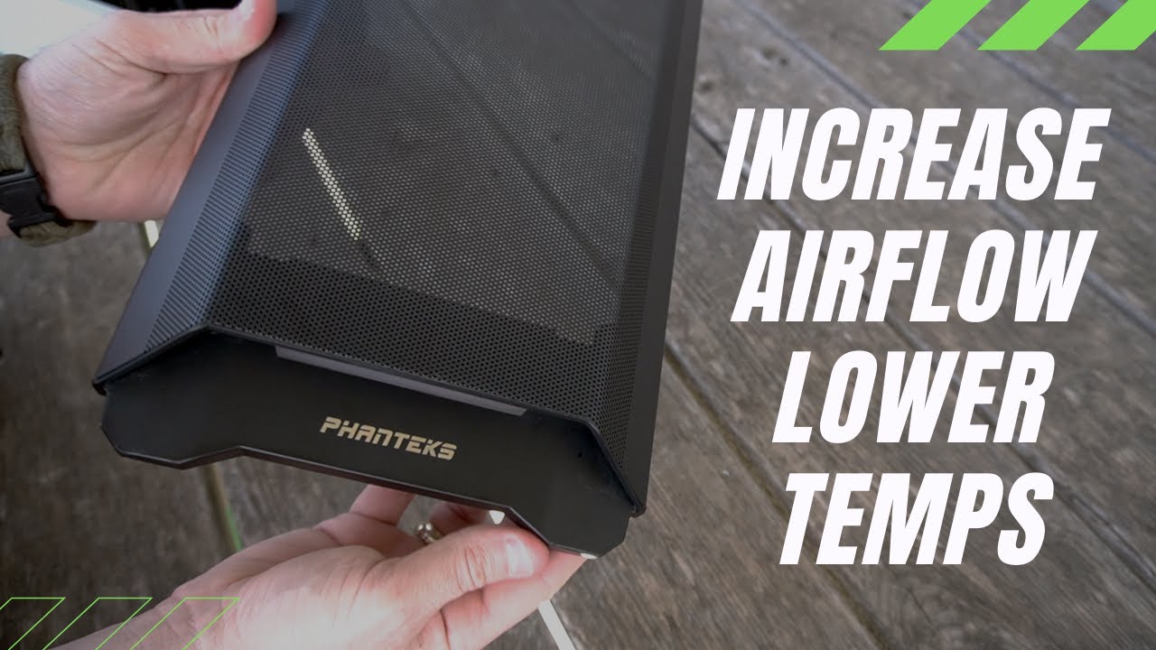 Drop Your Temps by Increasing Airflow