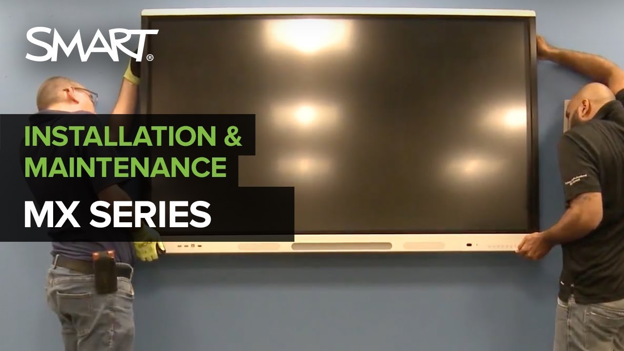 SMART Board MX series Quick Installation (2018)