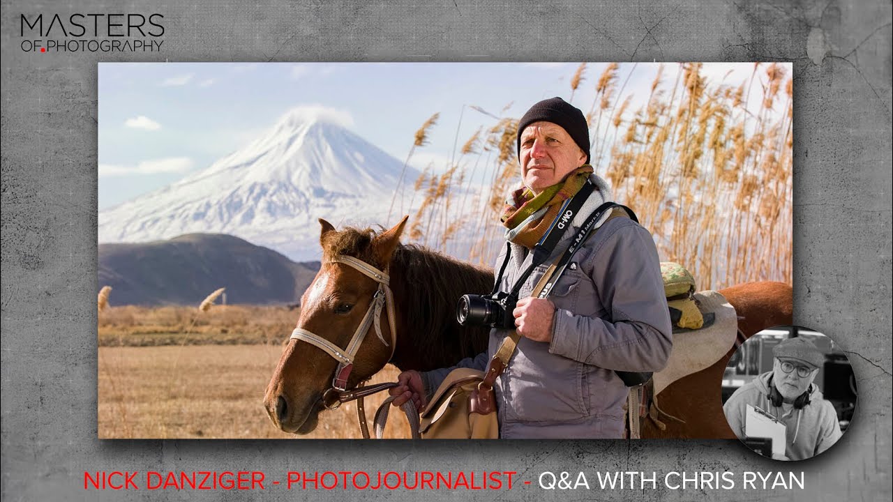 Nick Danziger Q&A March 2023 with Chris Ryan, founder of Masters of Photography