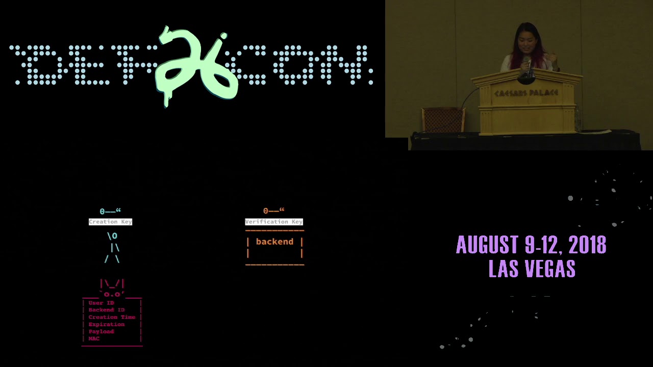 DEF CON 26 CRYPTO AND PRIVACY VILLAGE - Yueting Lee  - CATs   A Tale of Scalable Authentication