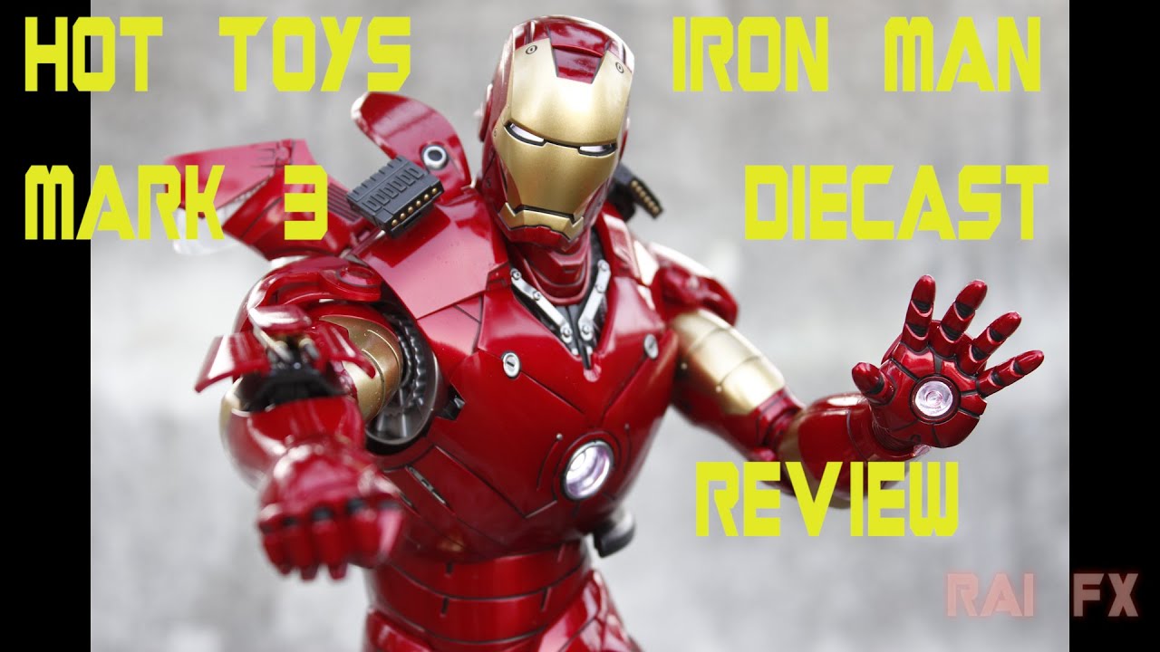 Iron Man Mark 3 Diecast 1/6 Scale Hot Toys Figure Review