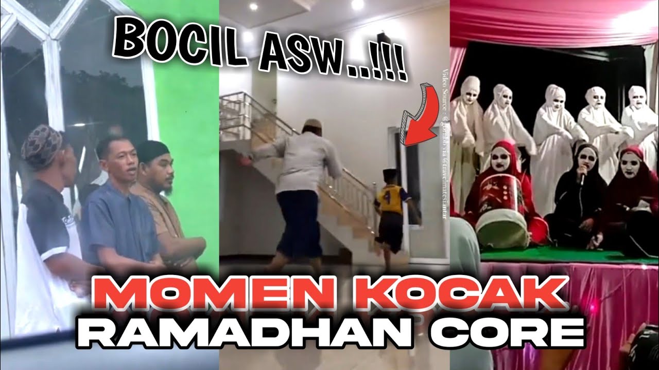 Tiba Tiba Ramadhan...!!! Deretan Momen Kocak Ramadhan Core