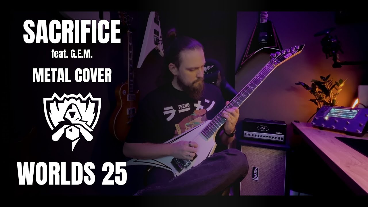 Sacrifice feat. G.E.M. (鄧紫棋) | 2025 League of Legends Worlds Anthem | Metal Cover