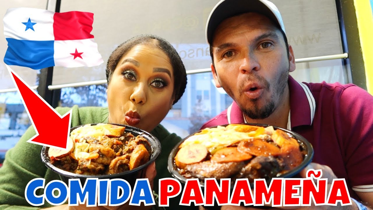 PROBANDO COMIDA PANAMEÑA POR PRIMERA VEZ