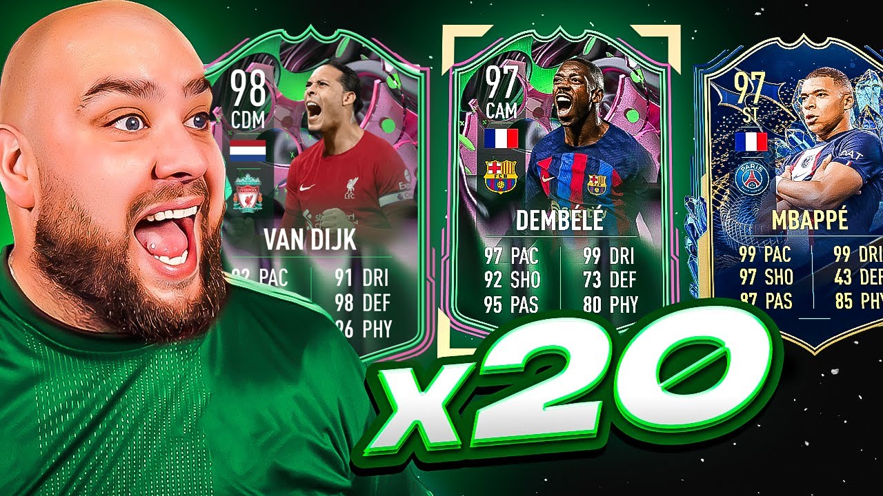 I Opened 20 X 93+ TOTS or SHAPESHIFTER PLAYER PICKS!