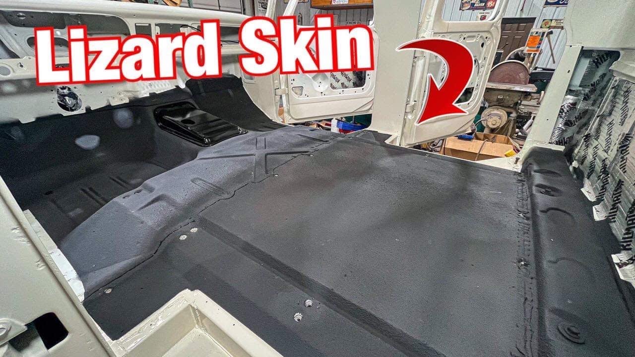 Lizard Skin Sound Control and Ceramic Insulation for the Ultimate Crew Cab
