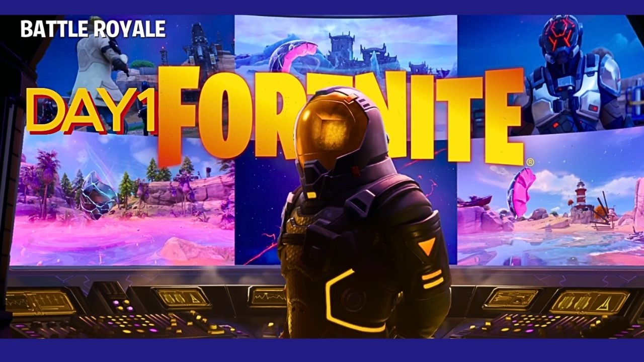Learning How to Play Fortnite Battle Royale | Day 1