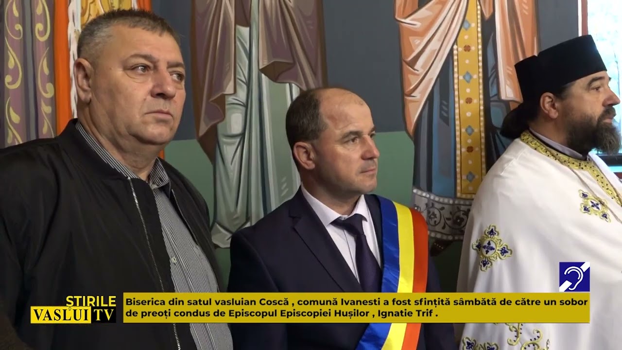 ȘTIRE: SFINȚIRE DE BISERICĂ, LA IVĂNEȘTI