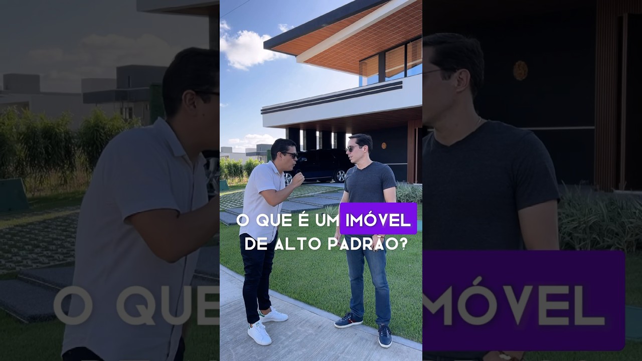 O que &eacute; um im&oacute;vel de alto padr&atilde;o ? #architecturedesign #casa #arquiteturabrasil #buildingdesign