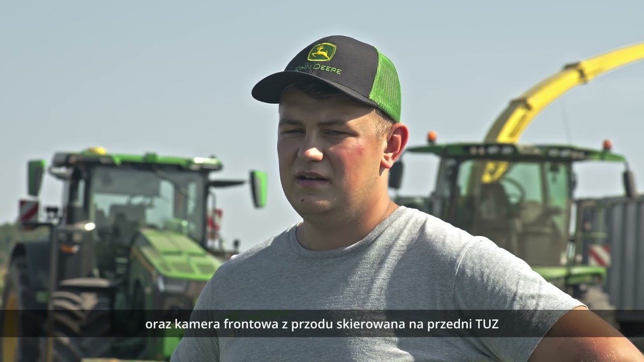 Flota John Deere w gospodarstwie na Podlasiu