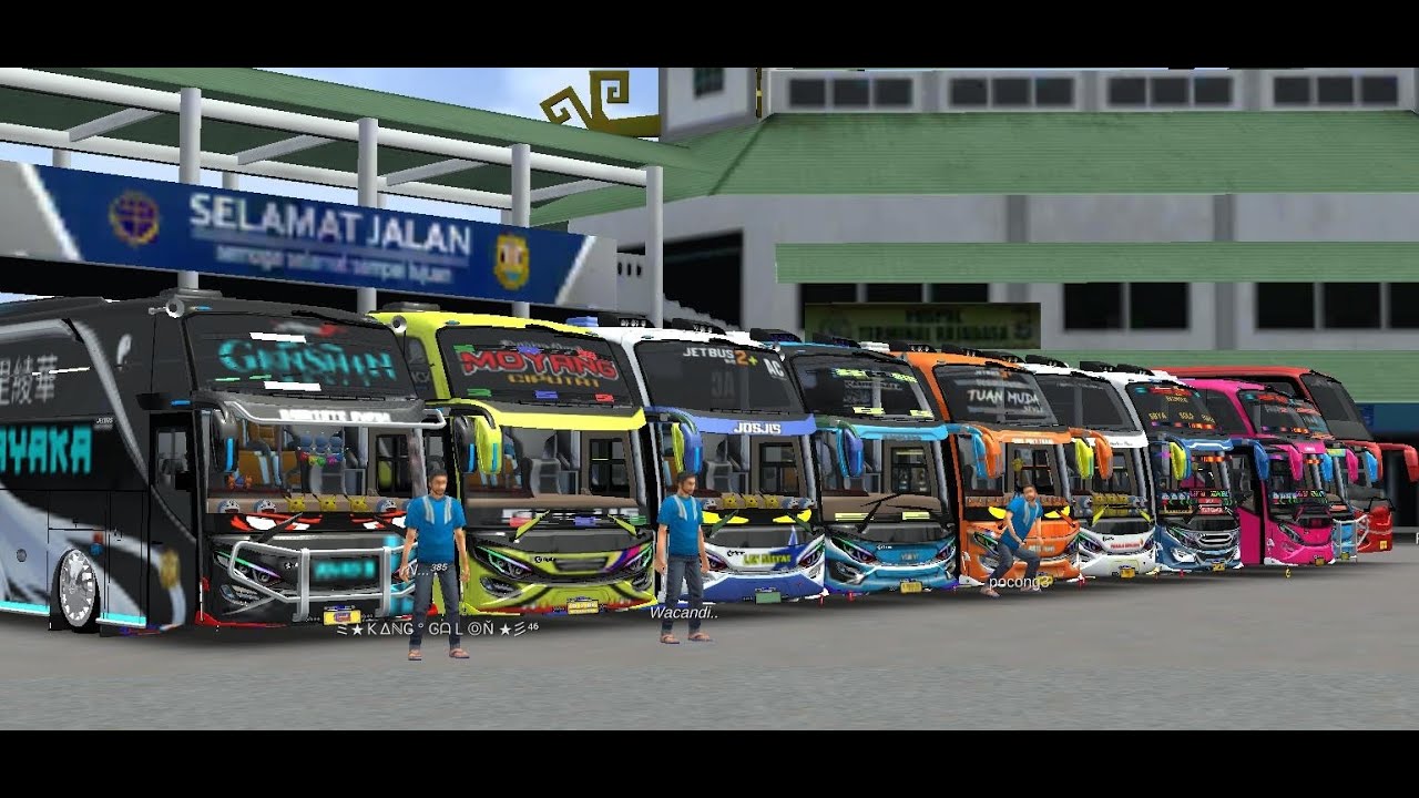 🛑live bus simulator indonesia