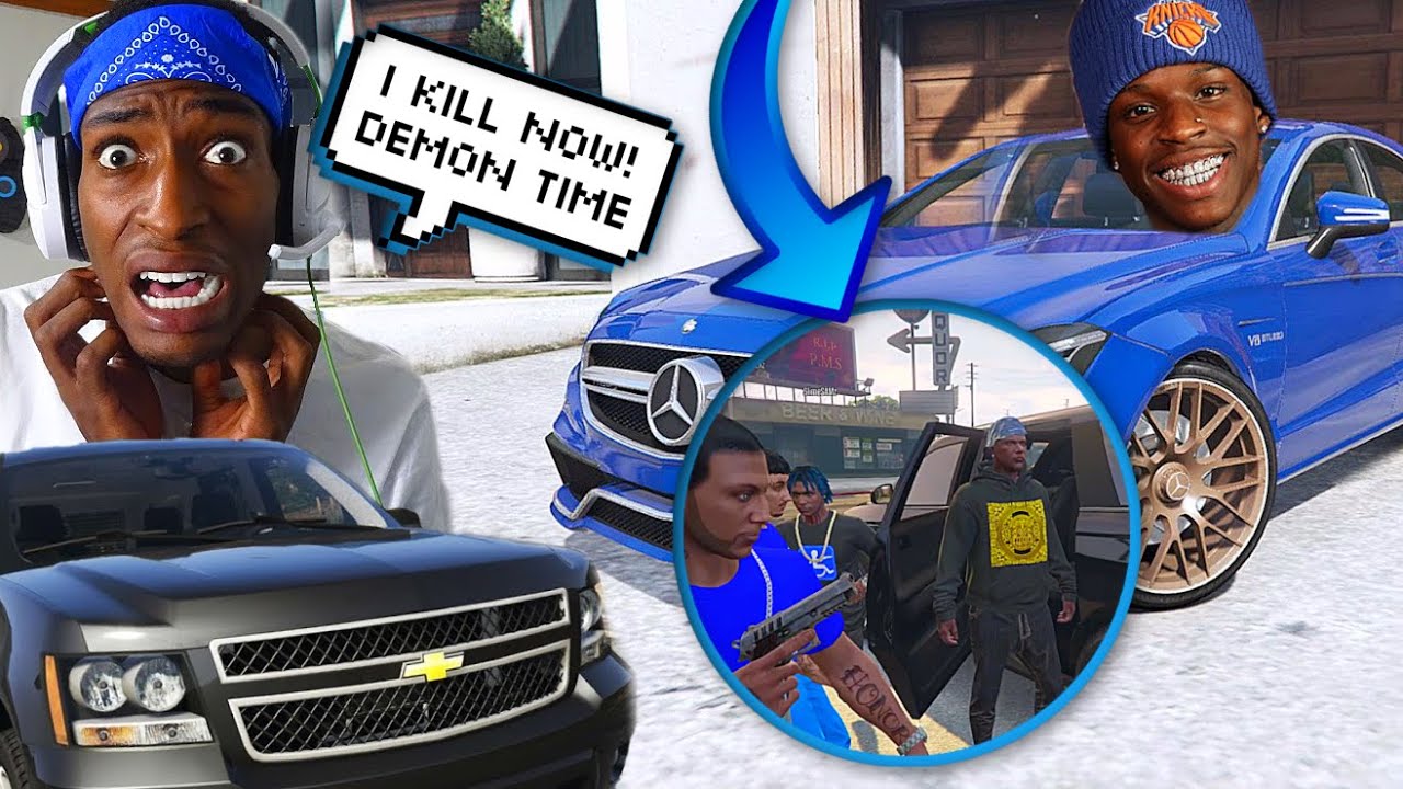 СНОВА В РАЙОНЕ КВАНДО РОНДО!! (ВРЕМЯ ДЕМОНА) Ролевая игра в GTA 5