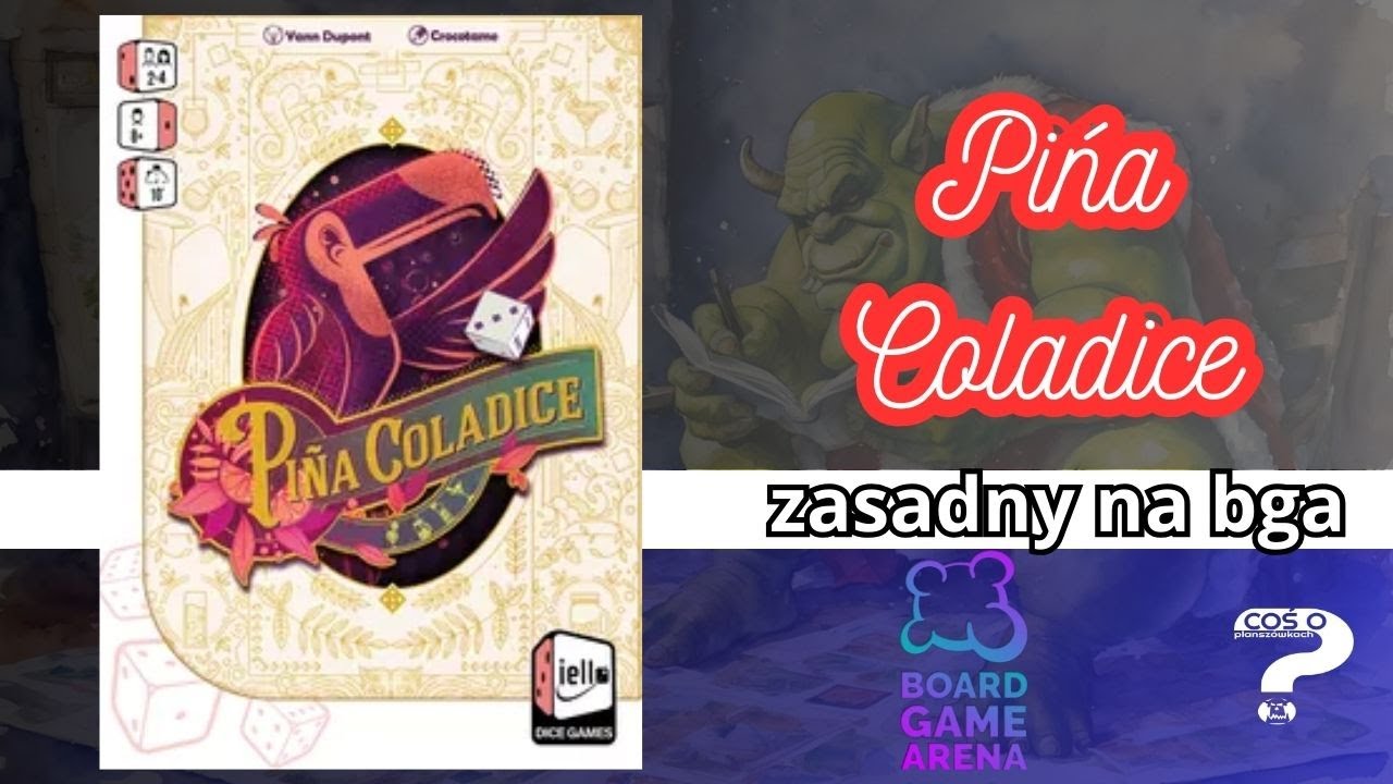 Pina Coladice na Board Game Arena
