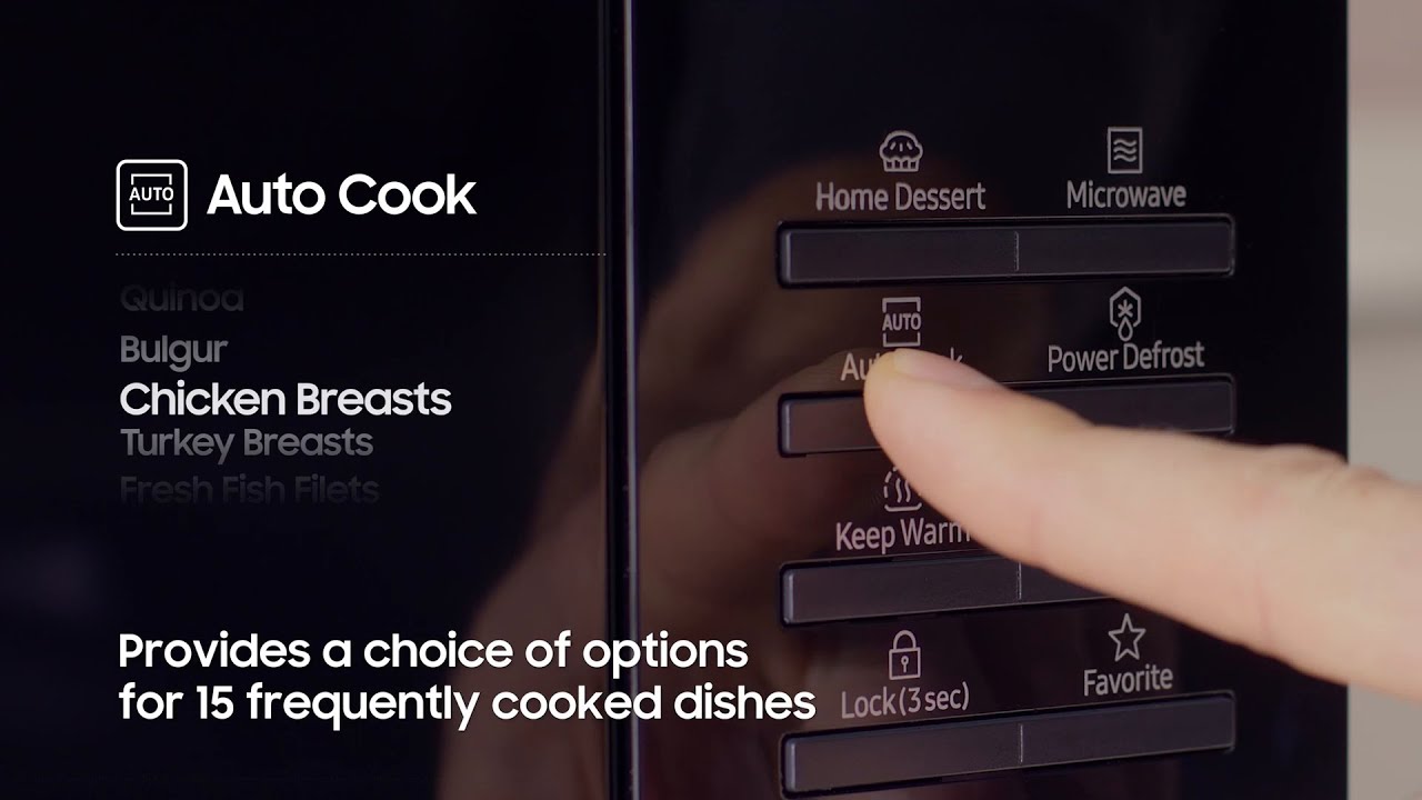 Samsung Microwave Oven | Auto Cook | Samsung UK