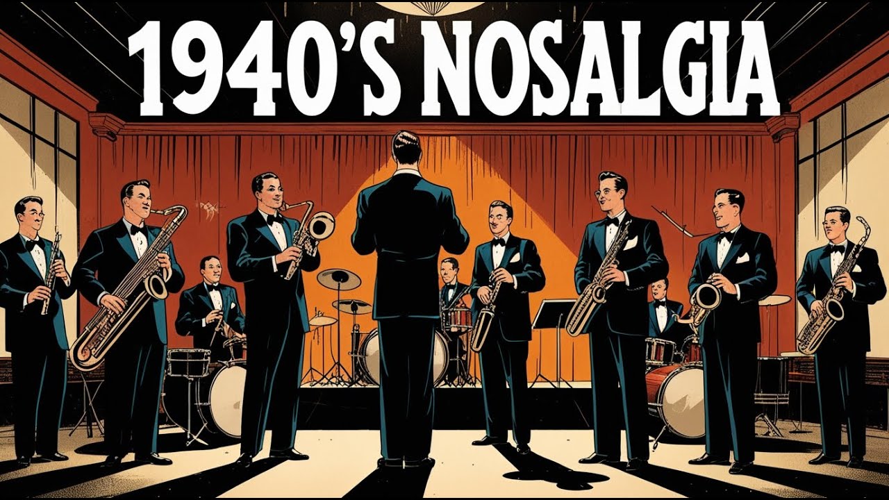 📻 Classic Big Band Jazz | 1940’s Swing Radio