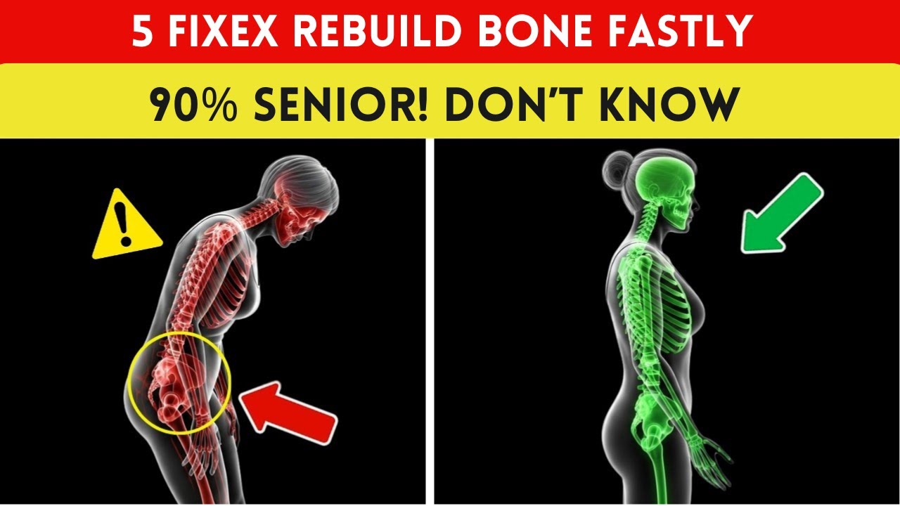 A 10-Minute Routine with 5 Proven Fixes for Osteoporosis | Senior Health Tips