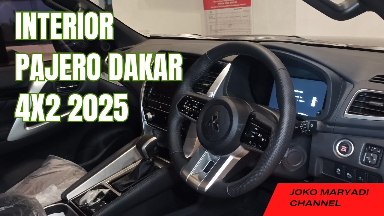 Review Interior Pajero Dakar 4x2 2025
