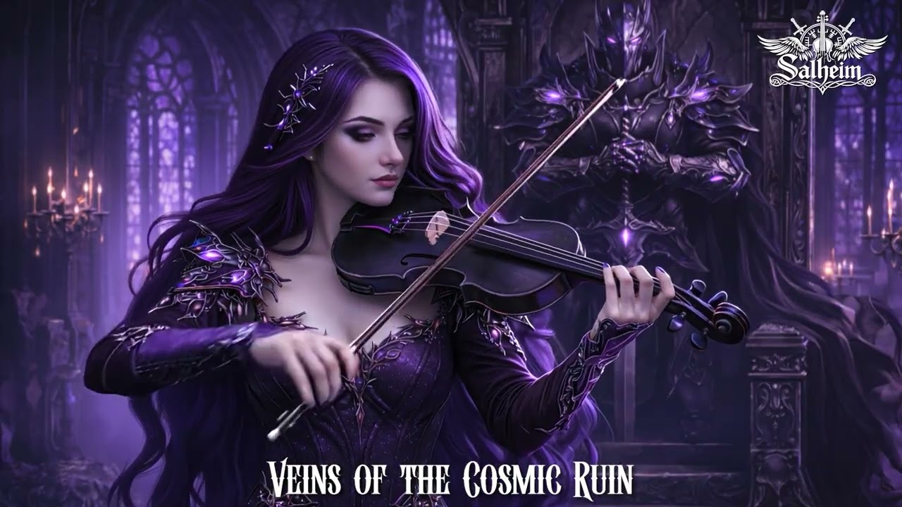 VEINS OF THE COSMIC RUIN | Gothic Violin Metal | Fantasy Music for Focus & Gaming