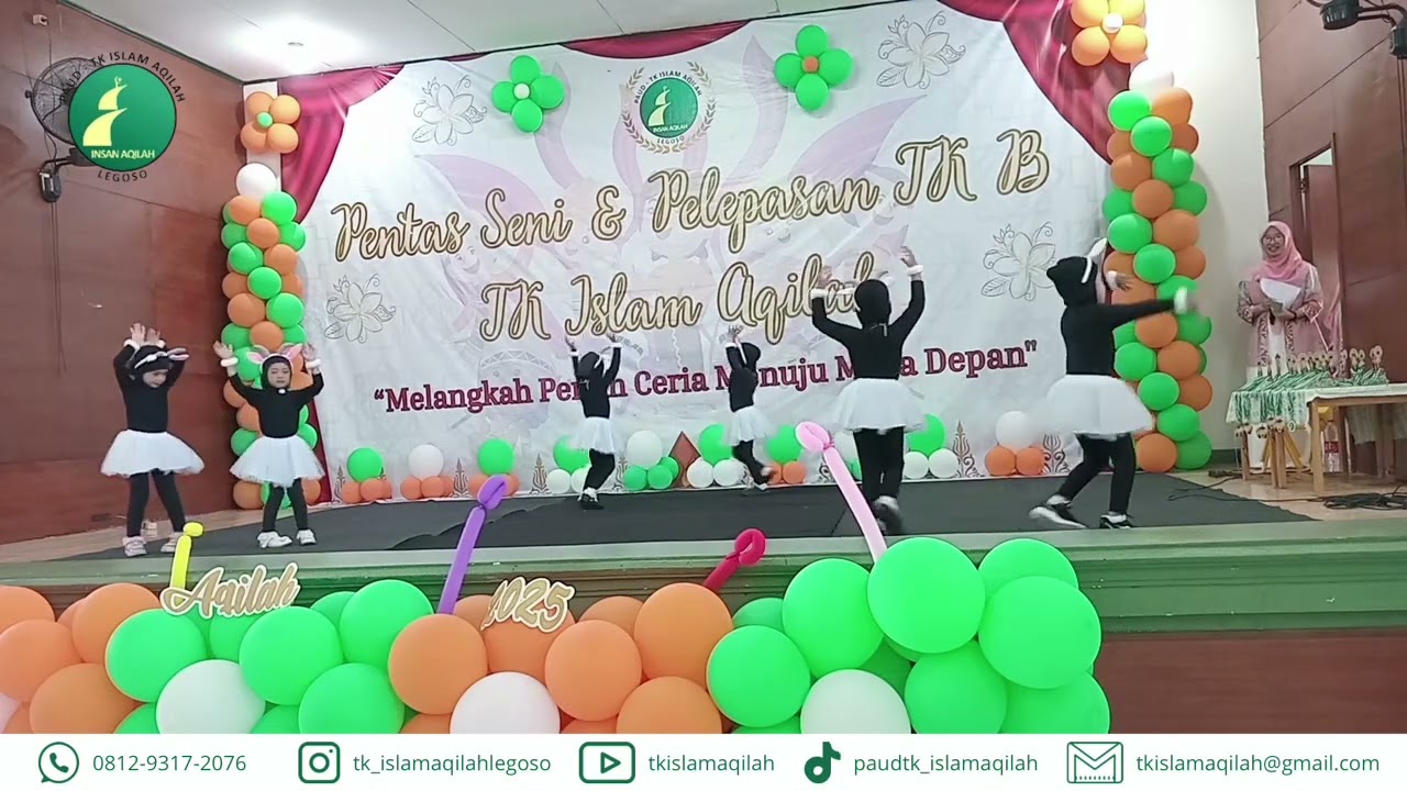 Tari Anak Kambing Saya – Penampilan Lucu Anak TK Islam Aqilah | Pentas Seni 2025