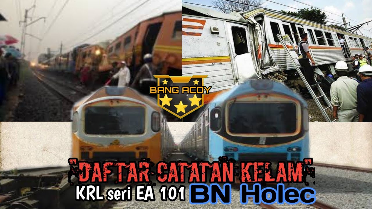 TRAGERI PASAR MINGGU 2005 & KEBON PEDES 2009‼️😨 INSIDEN KECELAKAAN YANG DI ALAMI KRL BN HOLEC