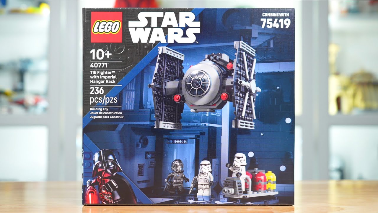 Обзор набора LEGO Star Wars 40771 «Истребитель СИД с имперским ангаром»! (2025)