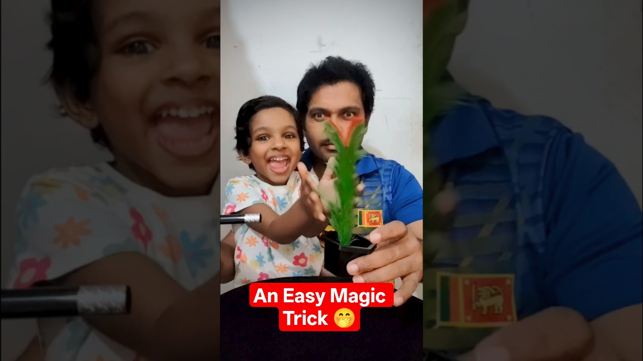 Wait For Her Reaction 😍✨ Easy Magic Trick With My Lovely Daughter 🤭 