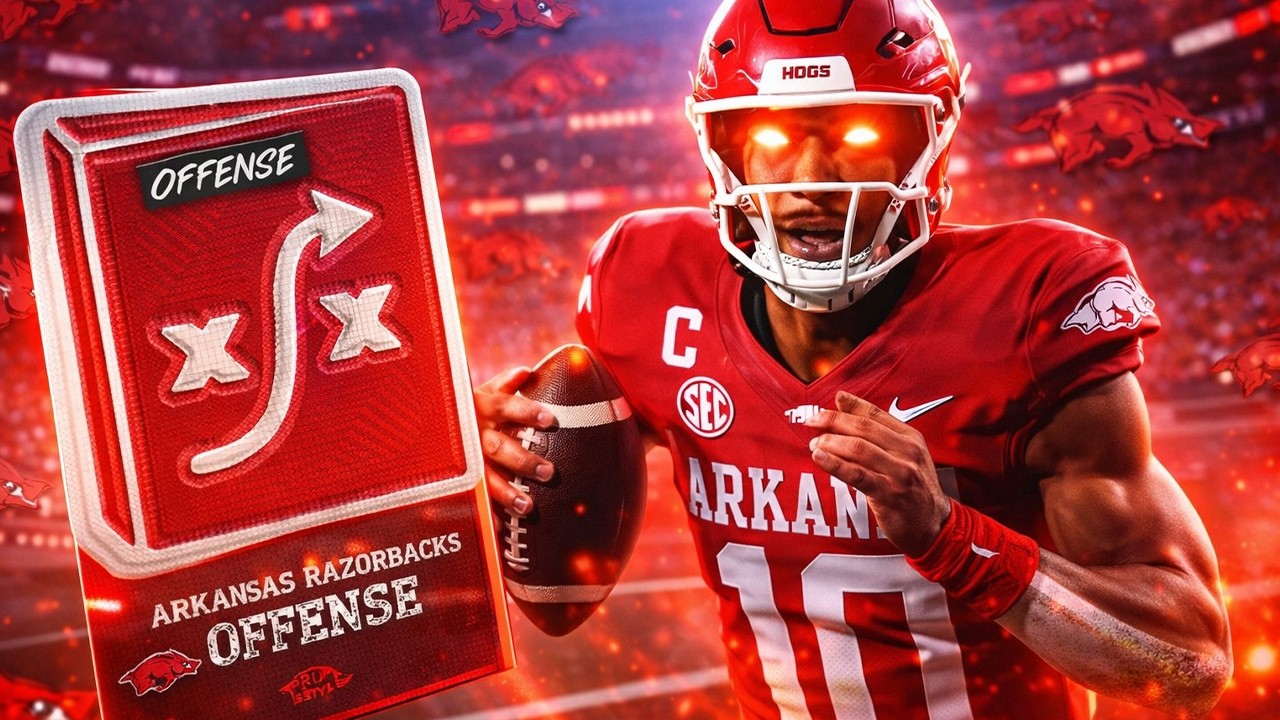 ARKANSAS Playbook Is OVERPOWERED In CFB26!
