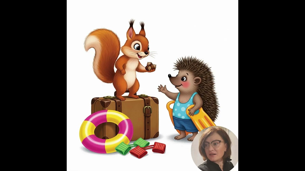🦔🧳Їжачок мандрівничок Голка та його чарівна валіза.