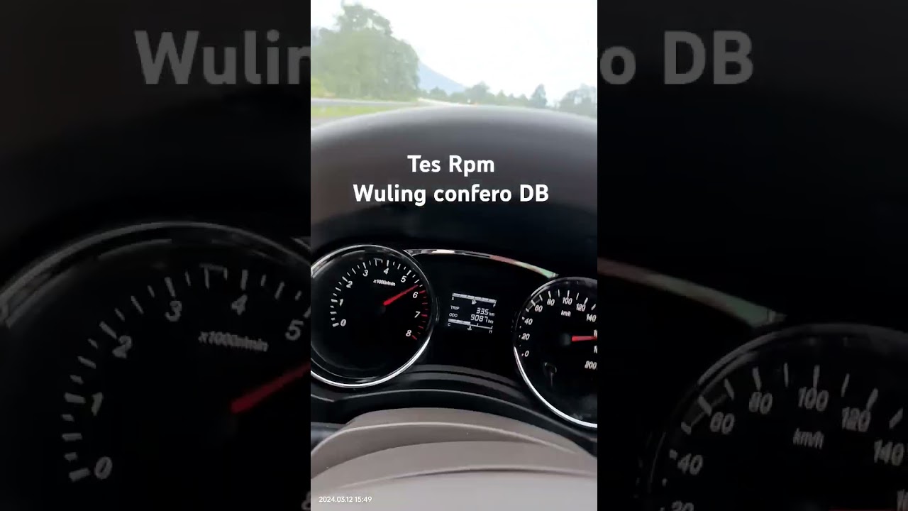 Tes kecepatan Wuling confero DB di jalan Tol #wulingconfero #fyp #sorotan
