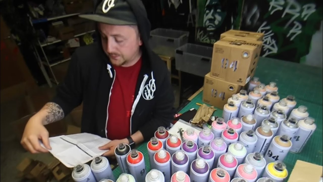 Graffiti Supplies Unboxing #graffitiunboxing