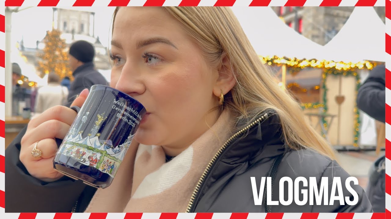 ŚWIĄTECZNY JARMARK 🎄✨ LANGOSZ, GRZANE WINO I ZIMOWY KLIMAT ❄️🍷