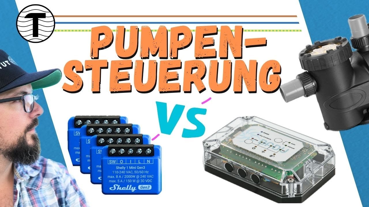 BADUNetlink durch Shelly + HomeAssistant abgelöst #tomtut #poolheld