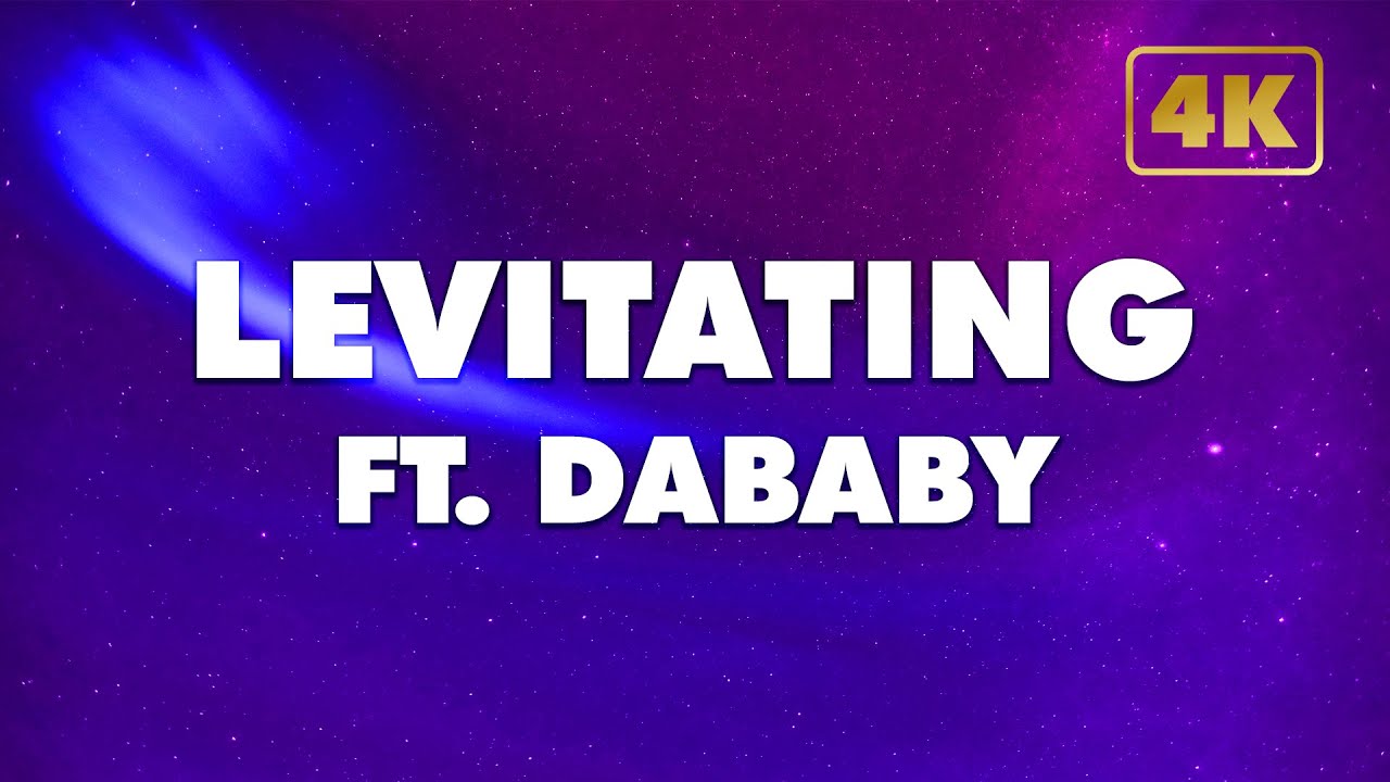 Levitating - Dua Lipa ft. Dababy Ɩ Lyrical Video