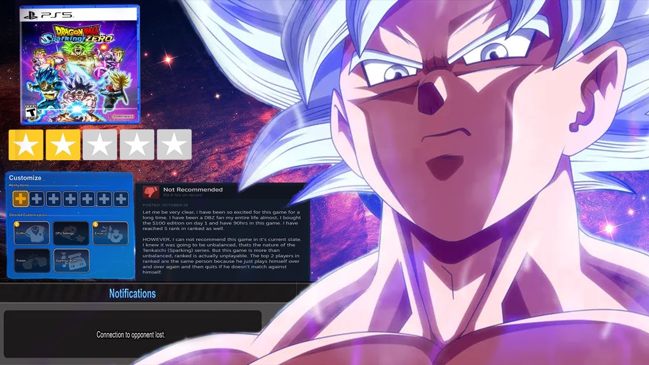 Everything WRONG AND I HATE About Dragon Ball Sparking Zero