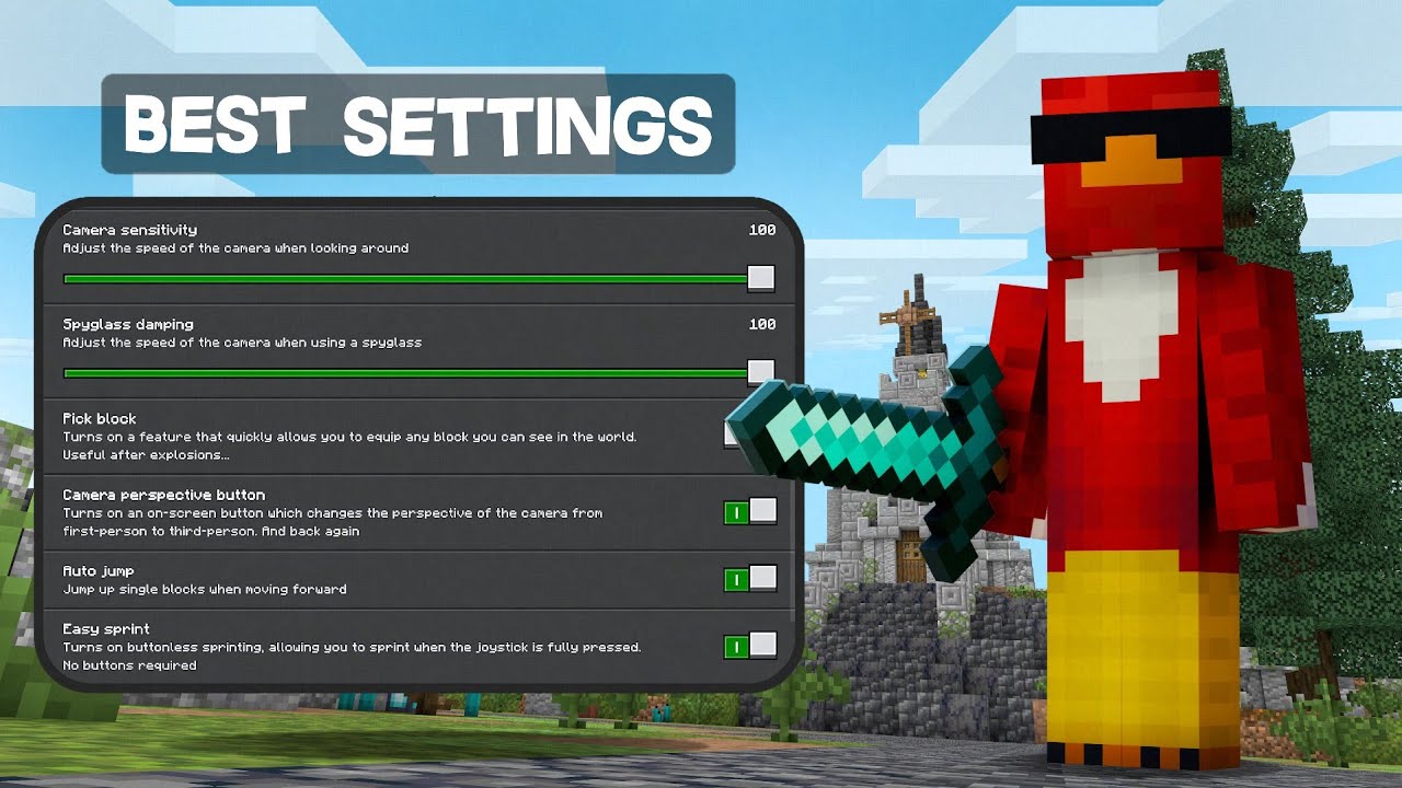 Best Minecraft Bedrock Settings To Improve Your Mobile Gameplay