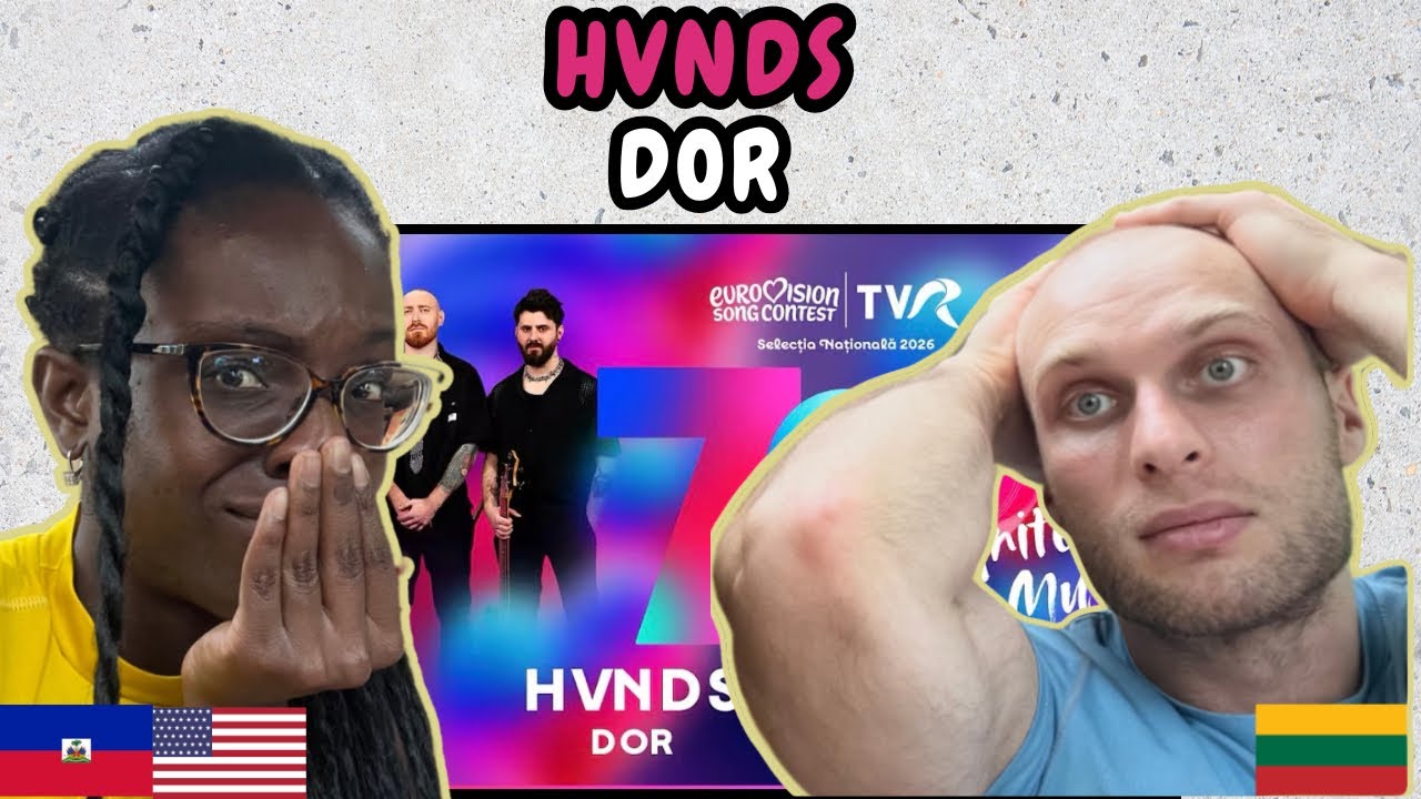 REACTION TO HVNDS - DOR (Semifinalist Eurovision România 2026) | FIRST TIME HEARING