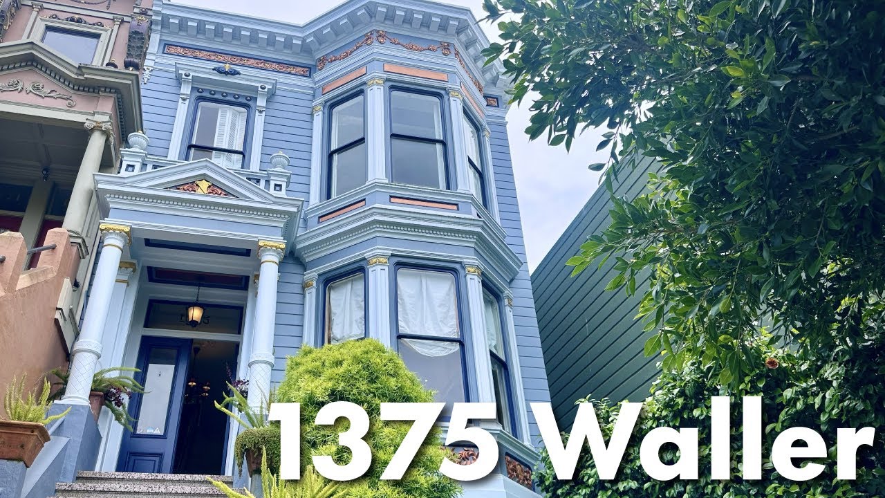 Buyer Preview: 1375 Waller Street, San Francisco A Large Ashbury-Haight Victorian - 4K