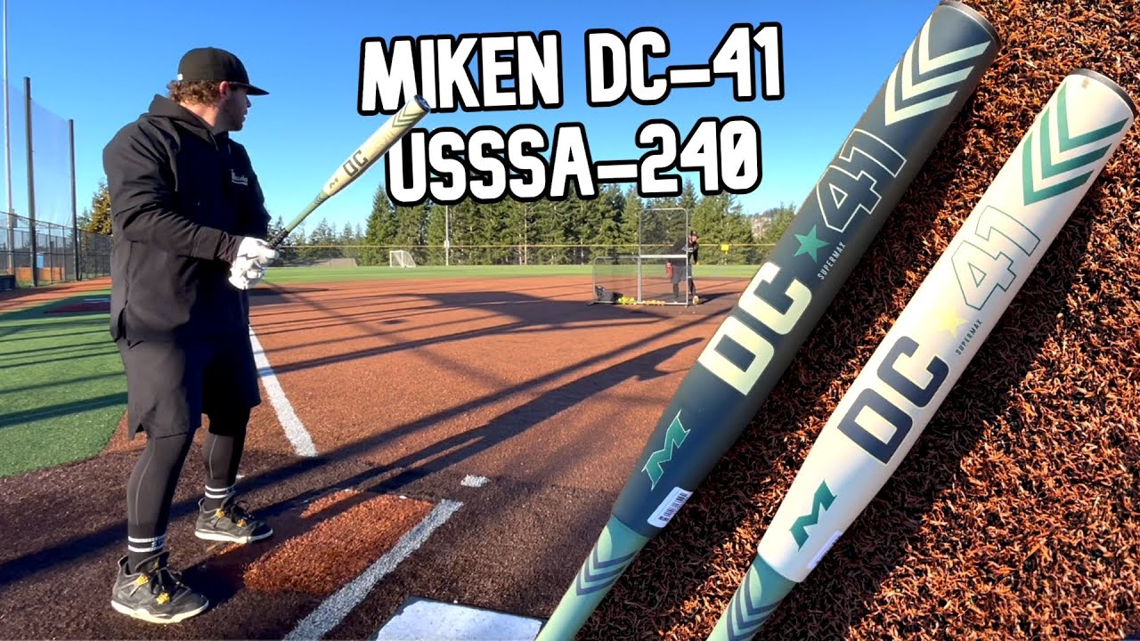 Hitting with the MIKEN DC-41 | USSSA-240 Slowpitch Softball Bat Review