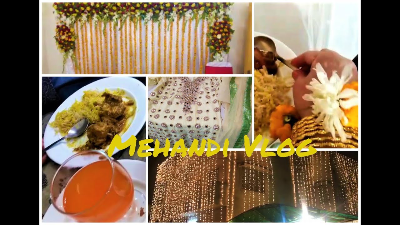 MEHNDI VLOG: very halla gulla night by Kitchen Side