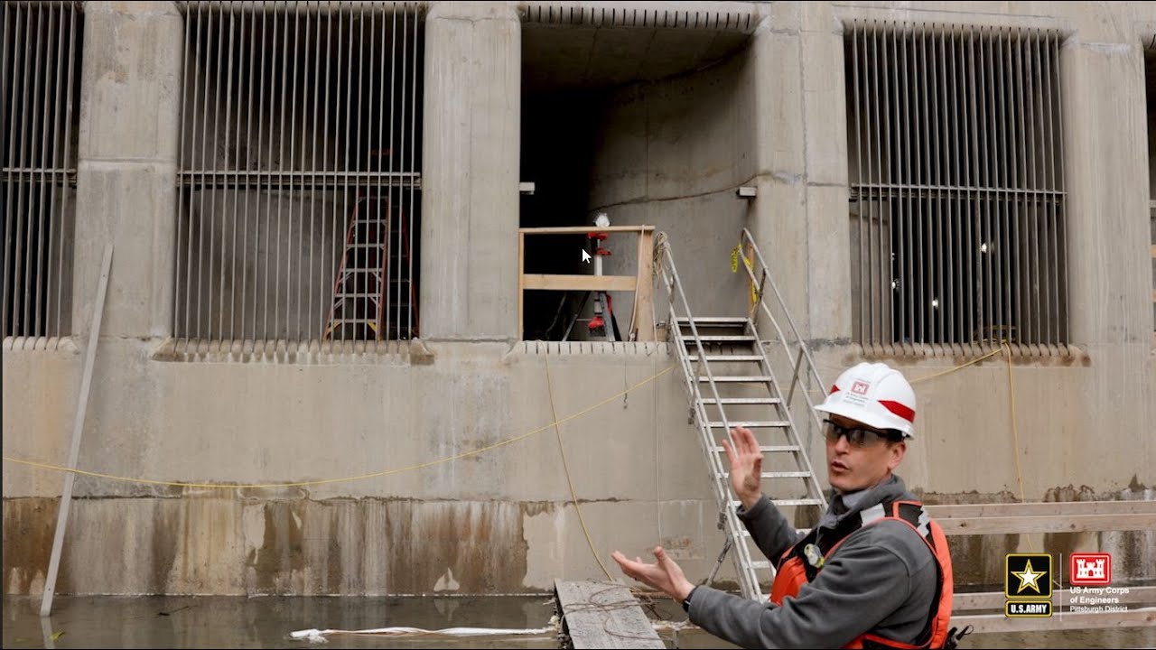 Walking tour of the Charleroi Construction Project