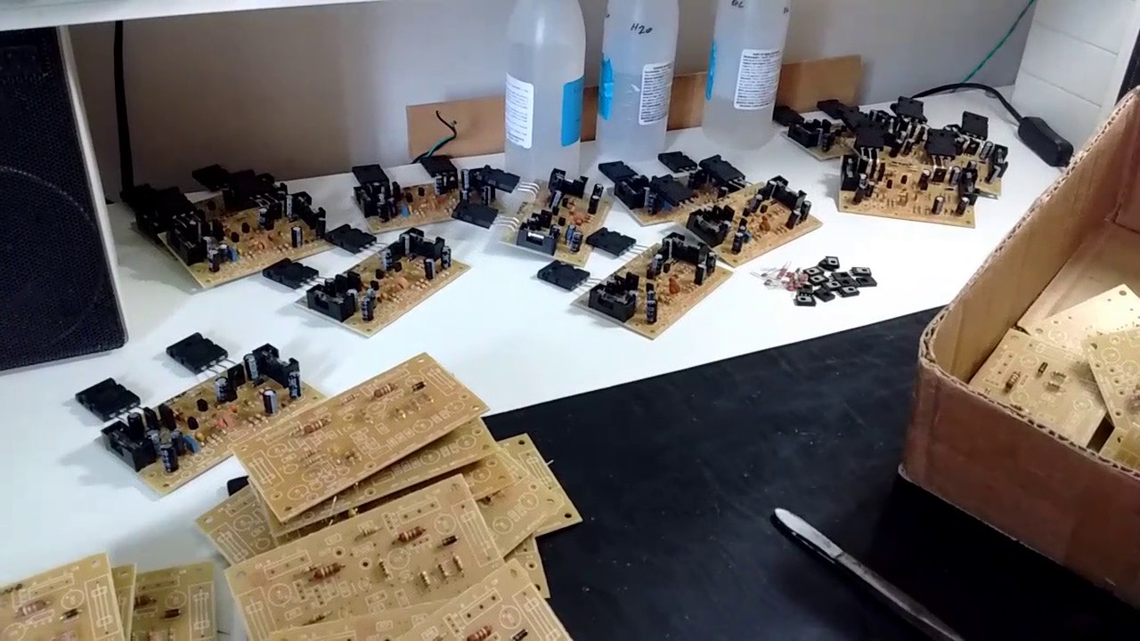 Tensão residual na saída