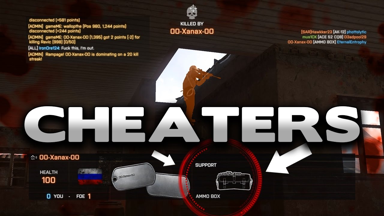 Battlefield 4 Killing CHEATERS Part 2