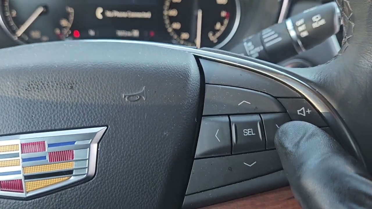 2023 Cadillac XT5 Change Oil Soon/ Oil Life Reset